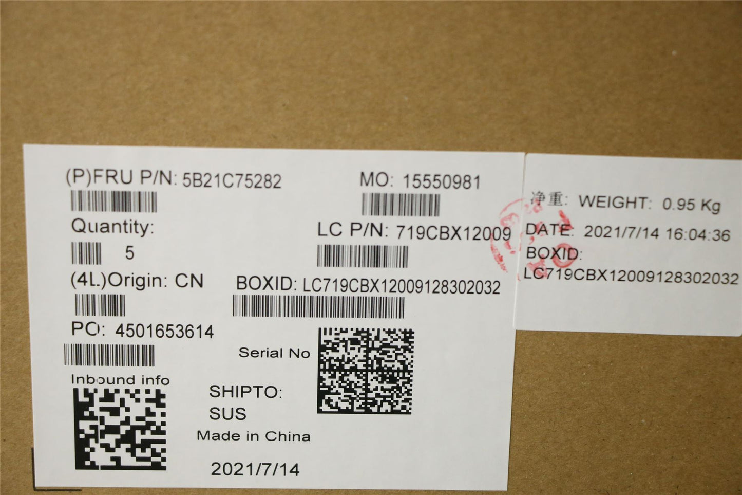 Lenovo IdeaPad 5 13ITL6 Motherboard Mainboard 5B21C75282