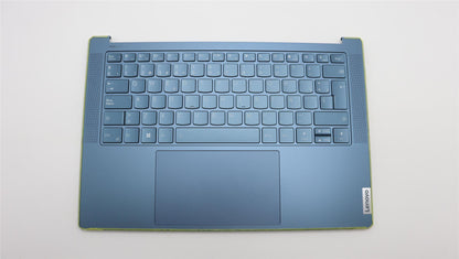 Lenovo Yoga 7 14APU8 Palmrest Cover Touchpad Keyboard Spanish 5CB1L80582