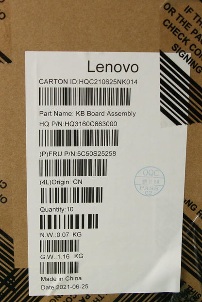 Lenovo USB Board H 82Q7 UB L_LTE 5C50S25258
