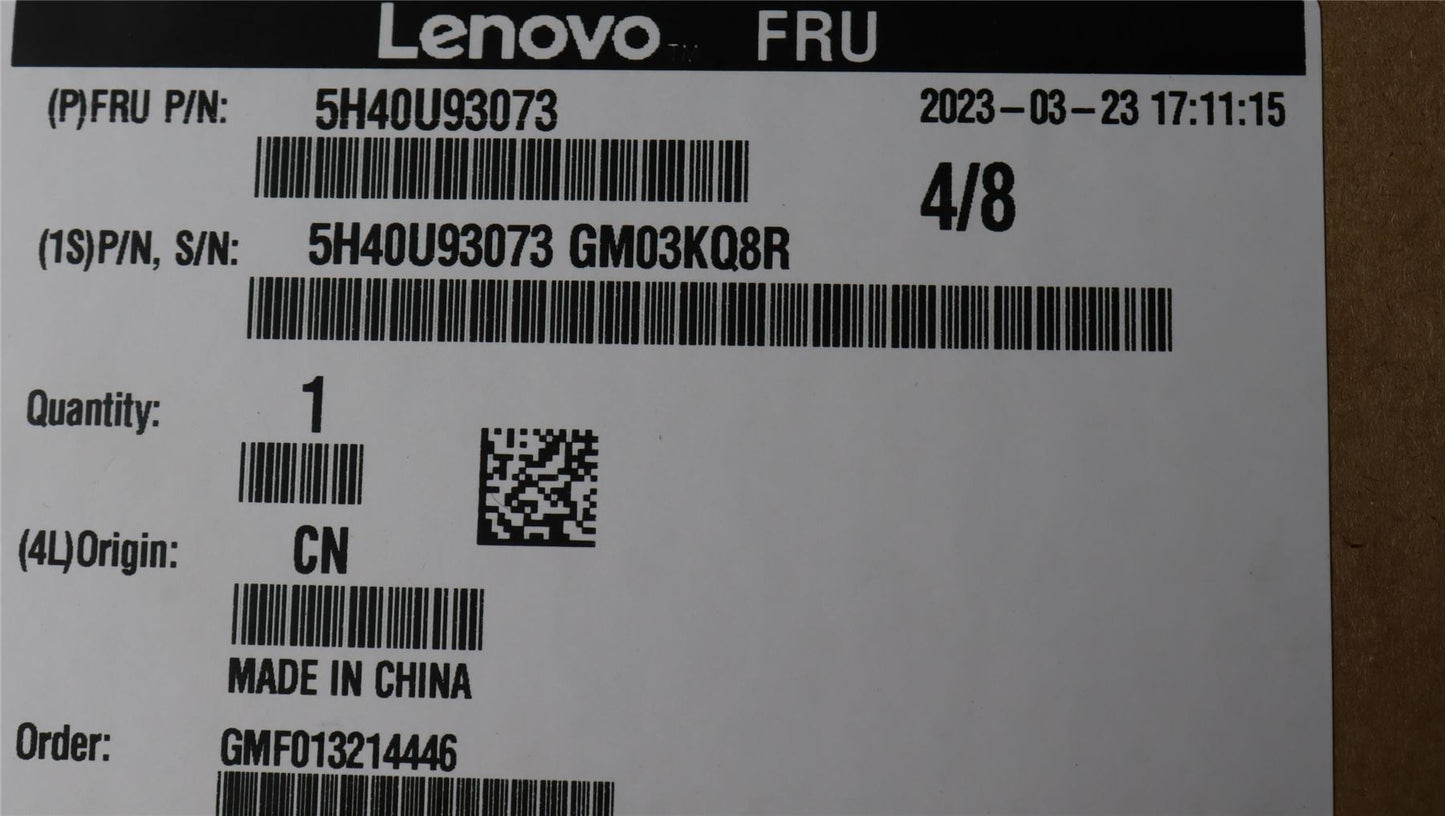 Lenovo SE70 Xavier NX HS TSL 5H40U93073