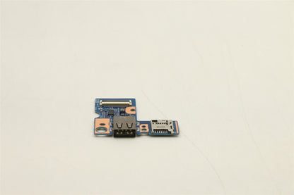 Lenovo ThinkPad L14 Gen 3 L15 Gen 3 USB-A SD Card Reader Board 5C51C94250