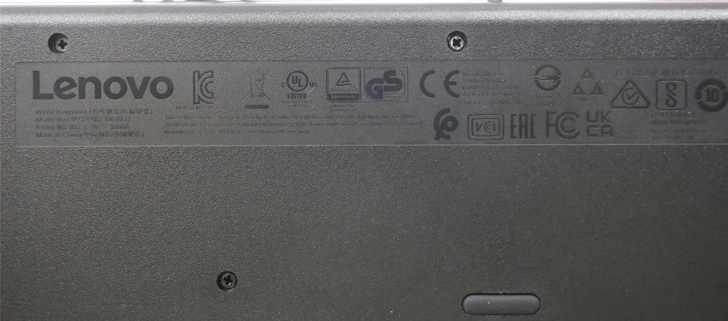 Lenovo PS2 TRDTNL KB BK 459 GRE/US 00XH912