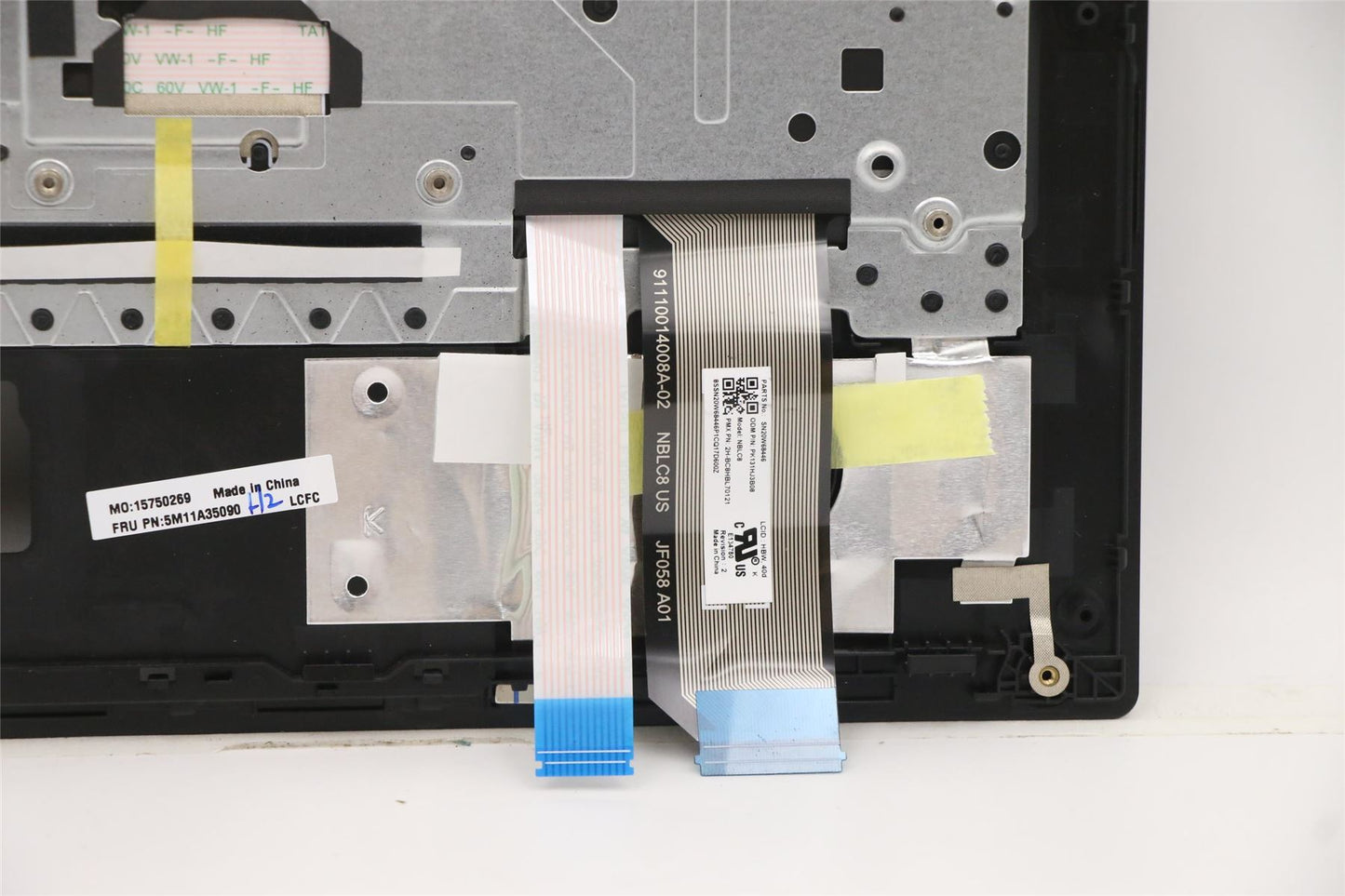 Lenovo MECH_ASM KBD HBW BL(Pri) Pat FPR US BK 5M11A35090