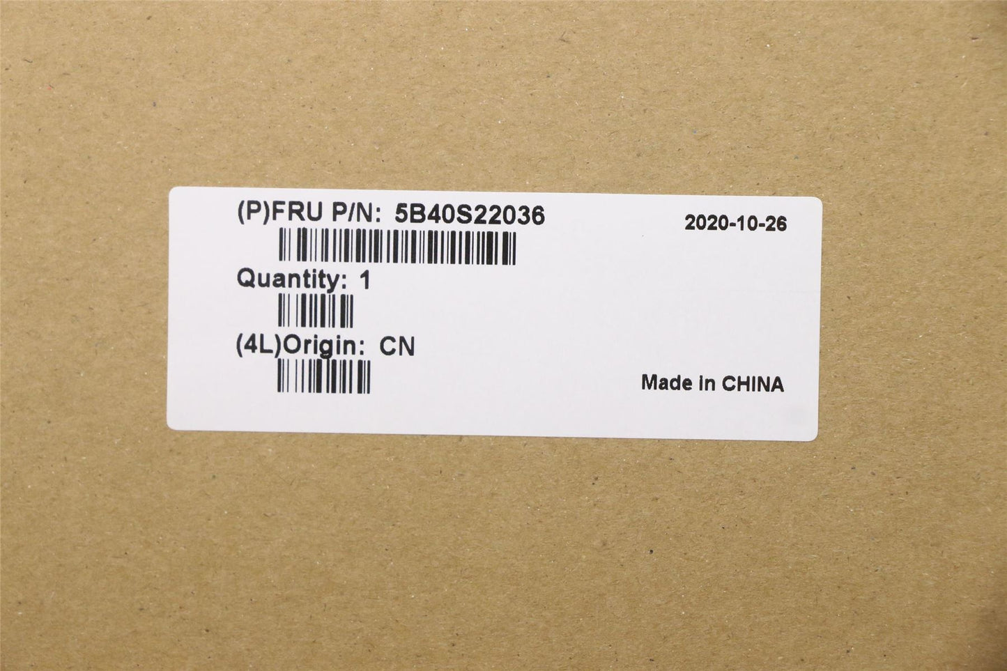 Lenovo HDD Bracket C 20VF SSD_2242 5B40S22036