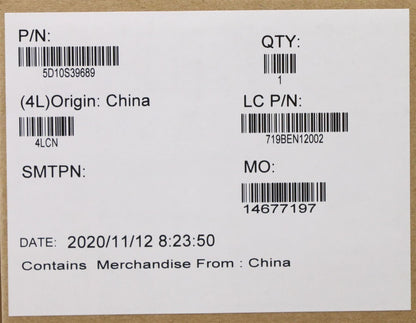 Lenovo 5D10S39689 LCD Module L 82D2 14UHD 2D LNV