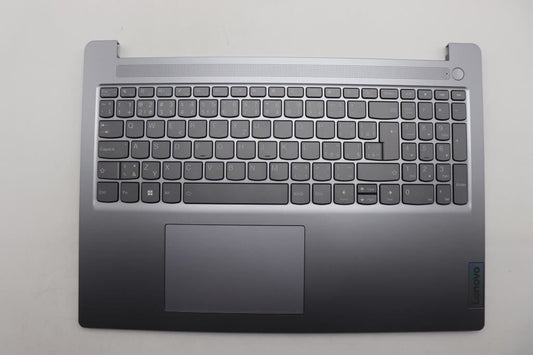 Lenovo IdeaPad 3 16ABR8 Palmrest Cover Touchpad Keyboard Artic Grey 5CB1L14964