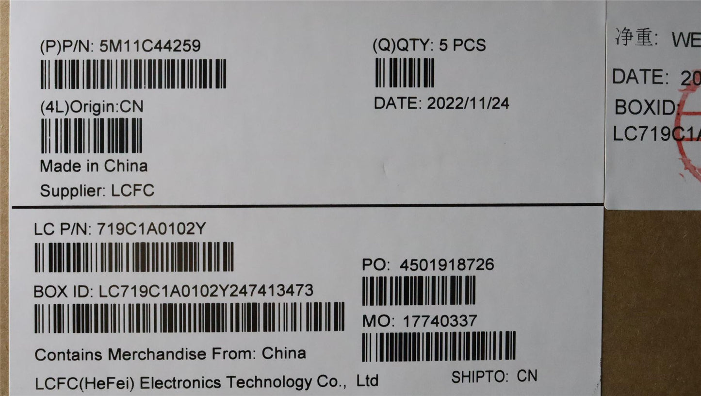 Lenovo MECH_ASM KB C SLV(PMX)PT UKBK 5M11C44259