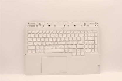 Lenovo 5 16ARH7H Palmrest Cover Touchpad Keyboard US Euro Storm Grey 5CB1H71079