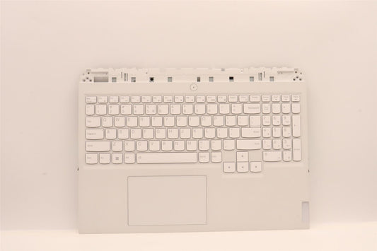 Lenovo 5 16ARH7H Palmrest Cover Touchpad Keyboard US Euro Storm Grey 5CB1H71079