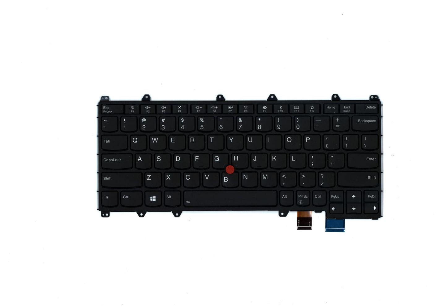 Lenovo Yoga 370 Keyboard US Black Backlit 01EN386