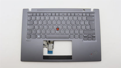 Lenovo ThinkPad T14s 2 Keyboard Palmrest Top Cover French Grey 5M11A37841
