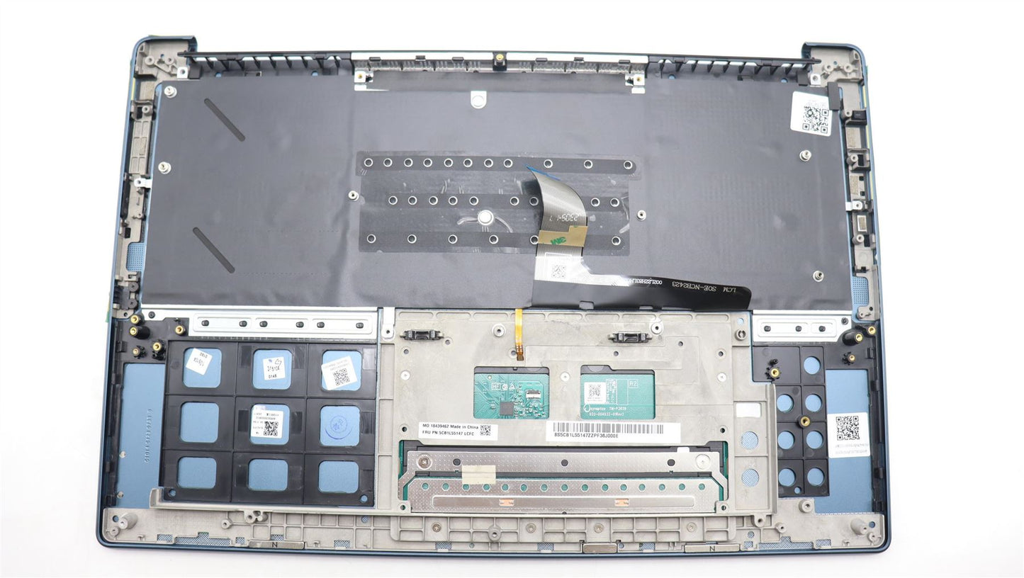 Lenovo Yoga 9 16IRP8 Palmrest Cover Touchpad Keyboard US Tidal Teal 5CB1L55147