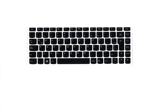 Lenovo CCYT3D1LSP85keyBLKKeyWhiteF KBD Keyboard 25204806
