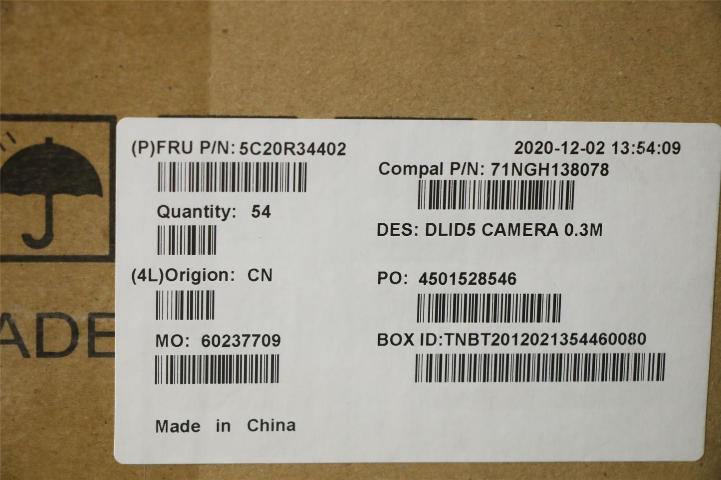 Lenovo V145-14AST V145-15AST Webcam Web Cam Camera Cam 5C20R34402