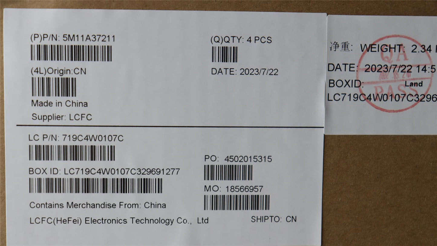 Lenovo MECH_ASM KBDW/C BRL BKLT(CHY) UK BK 5M11A37211