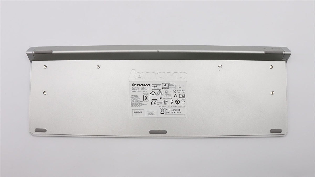 Lenovo Liteon SK-8861(GB) 2.4G KB only-Silver8 UK English Keyboard 25209294