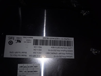 Lenovo TC-T5G1-CCY-BlackKeySilverFrame-KBD Traditional Chinese Keyboard 25215110
