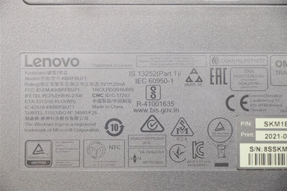 Lenovo Primax R71_G2 2.4G BKG BE_En 5KM0U87586