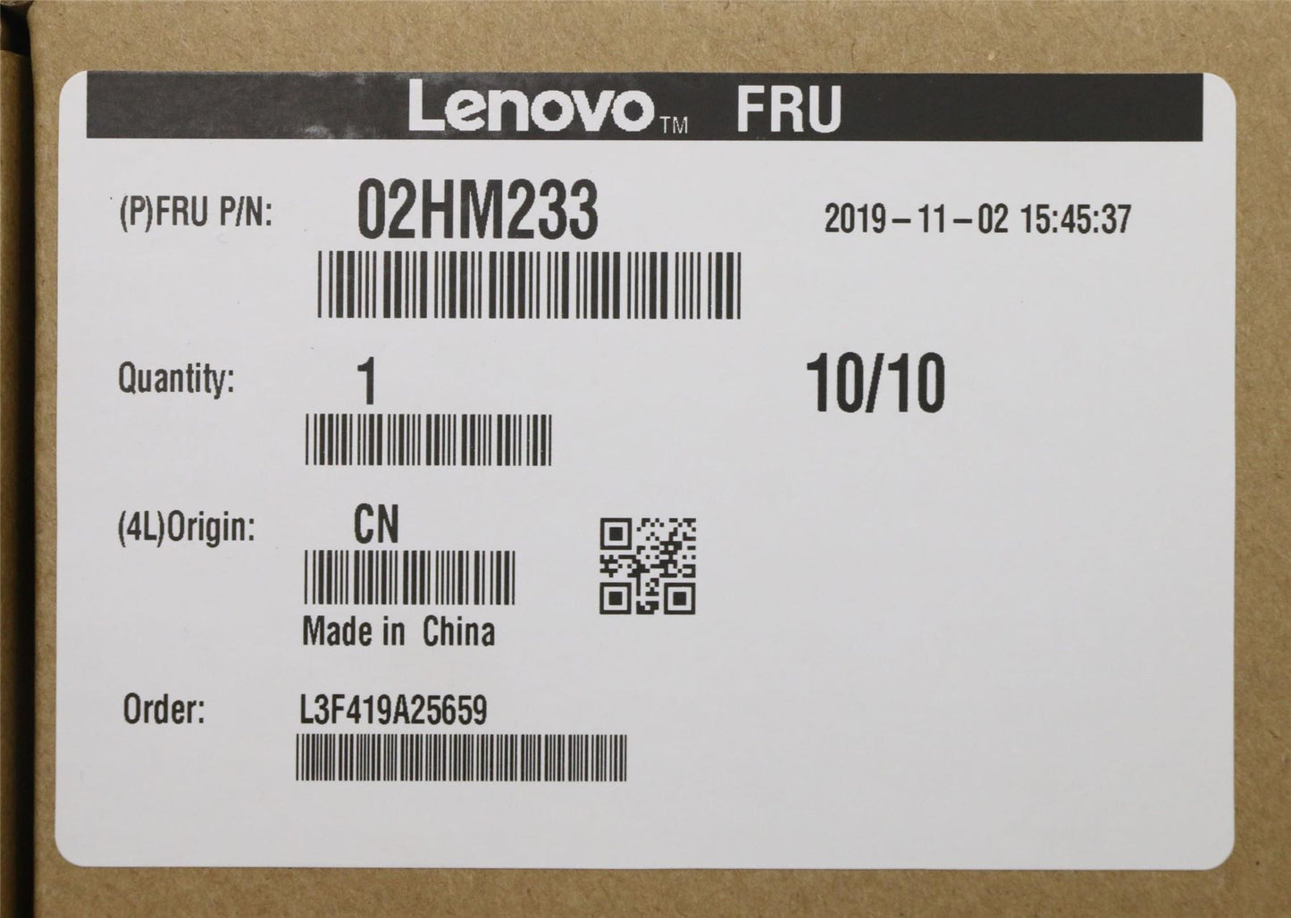 Lenovo ThinkPad T490s Keyboard Palmrest Top Cover Turkish Black Backlit 02HM233