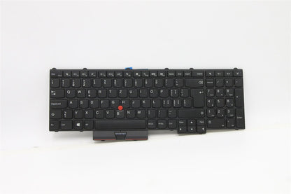 Lenovo ThinkPad P50 P70 Keyboard Swiss Black 00PA274