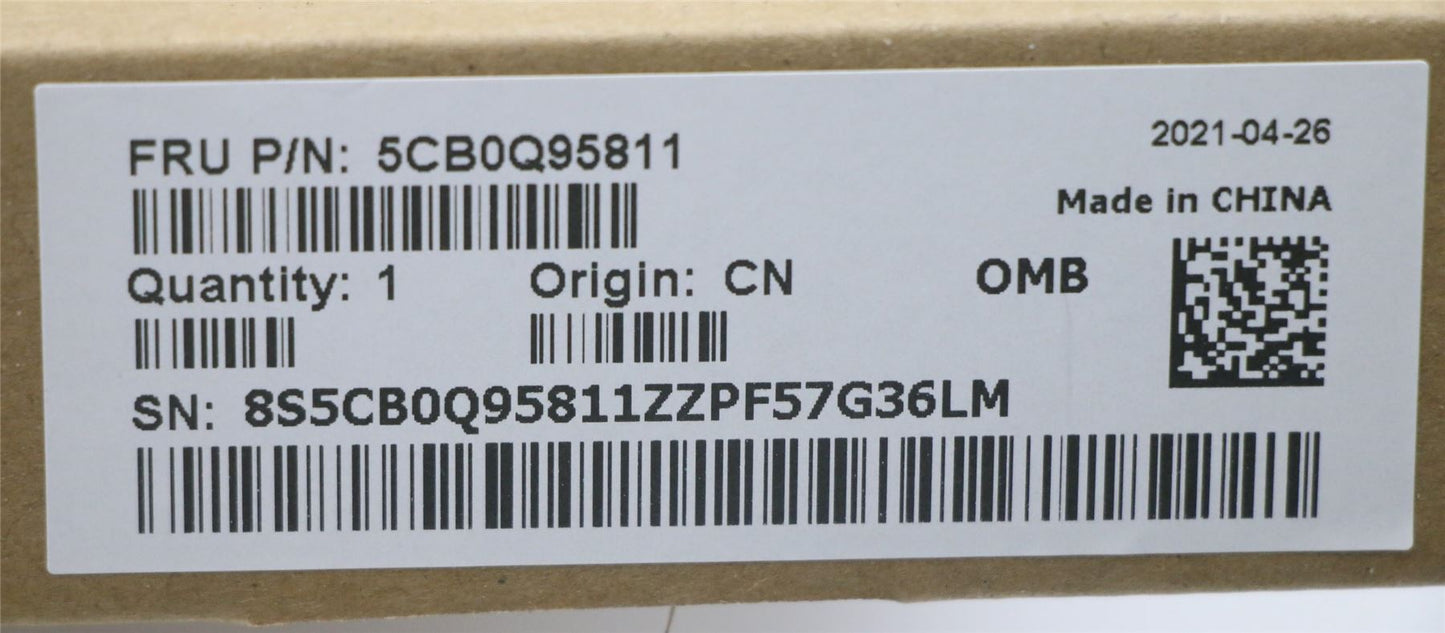 Lenovo Upper Case C 81CT PT BL W/KB UK 5CB0Q95811