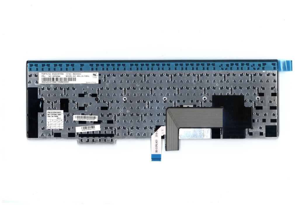 Genuine Lenovo ThinkPad L560 Keyboard Dutch Black 00PA594 00PA635