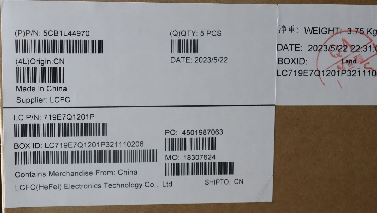 Lenovo IdeaPad 5 16IRH8 Palmrest Cover Touchpad Keyboard Italian 5CB1L44970