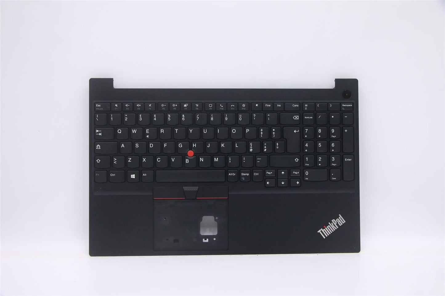 Lenovo ThinkPad E15 2 Keyboard Palmrest Top Cover Italian Black 5M11A35684