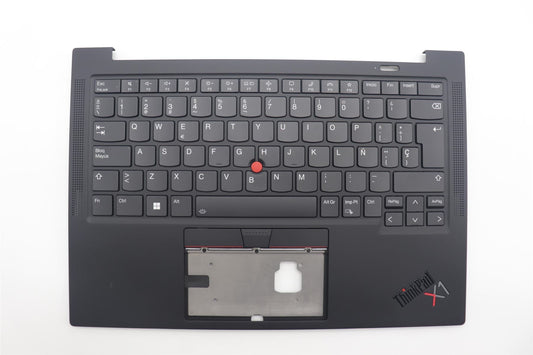 Lenovo Carbon X1 10th Keyboard Palmrest Top Cover German Black 5M11H44255
