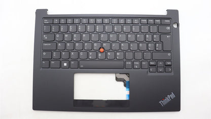 Lenovo ThinkPad E14 Gen 5 Keyboard Palmrest Top Cover Slovenian Black 5M11L92576