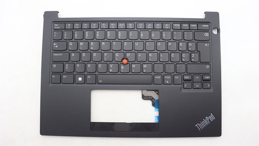 Lenovo ThinkPad E14 Gen 5 Keyboard Palmrest Top Cover Slovenian Black 5M11L92576