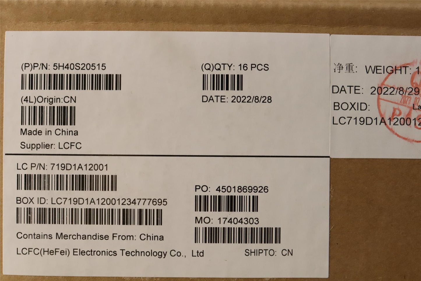 Lenovo Legion 5 Pro 16ARH7H Fan Heatsink 5H40S20515
