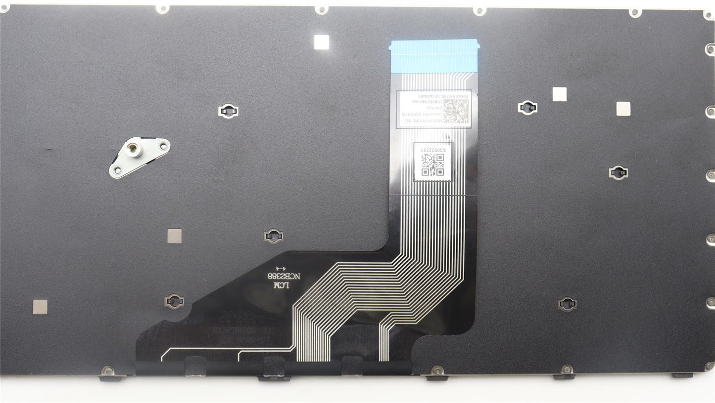 Lenovo 100e Gen4 Keyboard Belgian Grey Backlit 5N21L43925