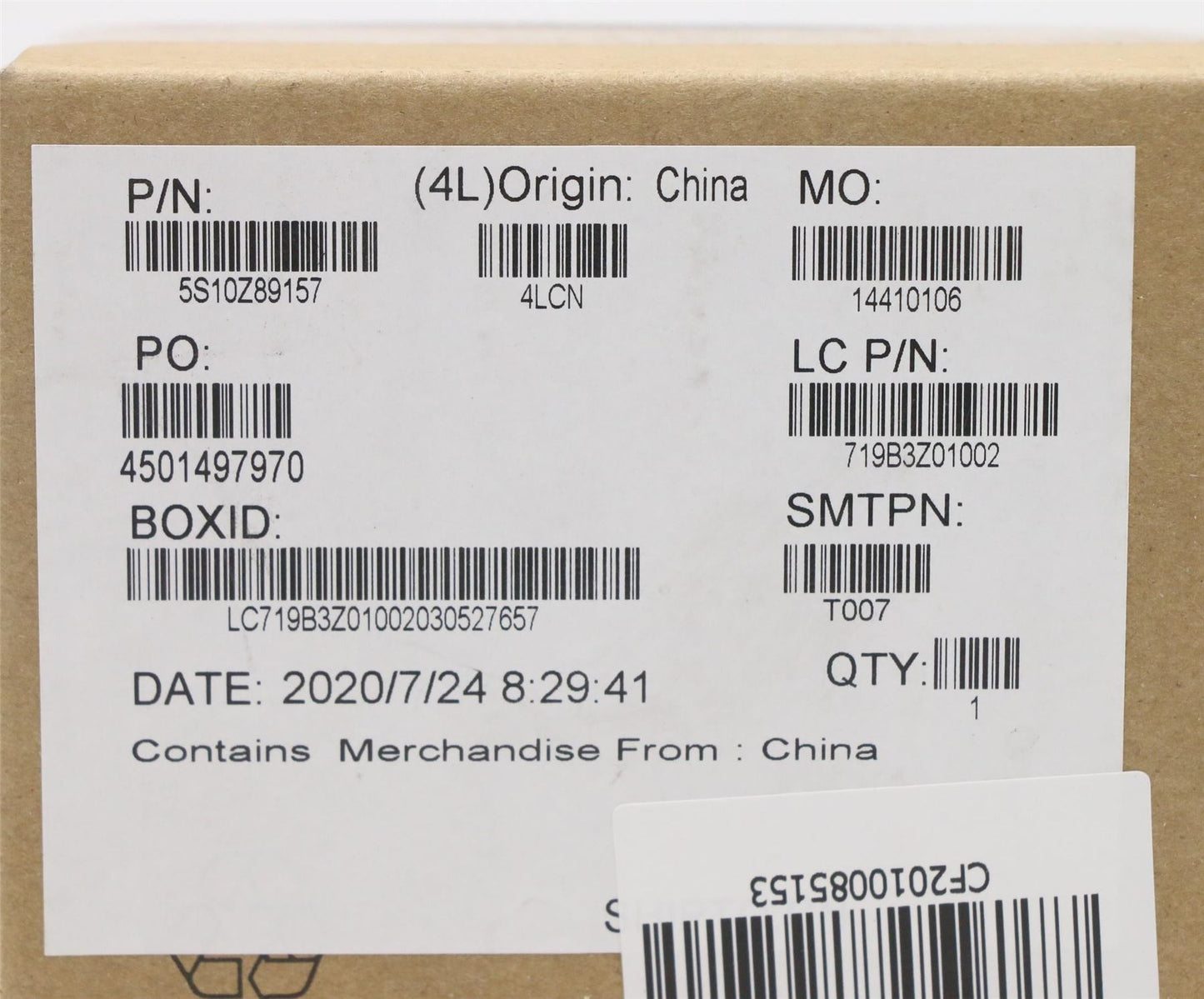 Lenovo ThinkPad P17 Gen 1 Screw Screws Set Kit 5S10Z89157