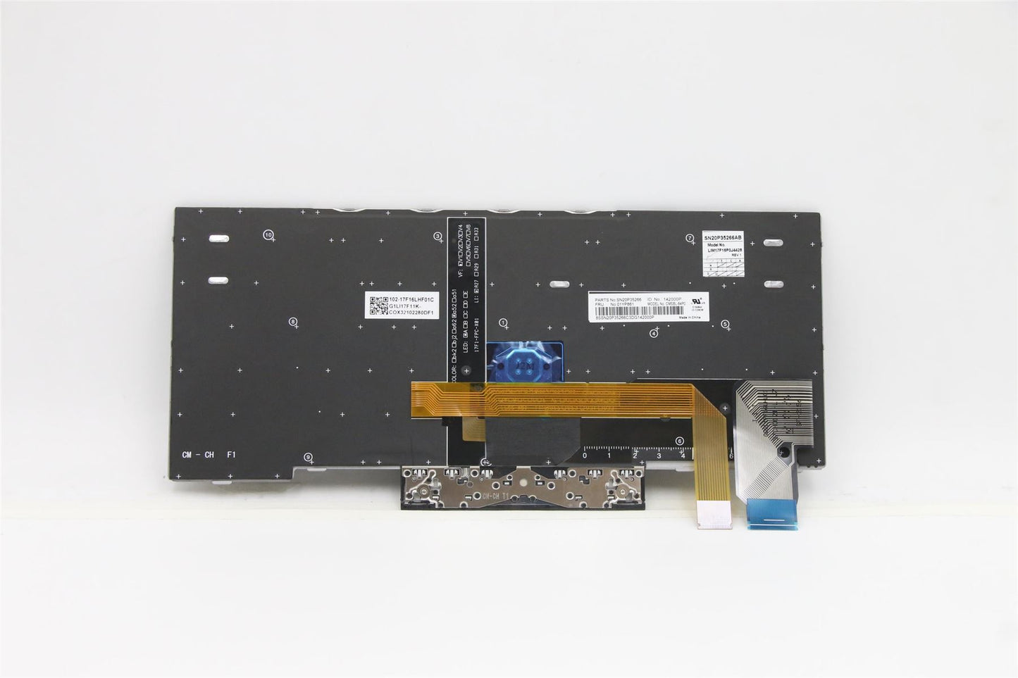 Lenovo ThinkPad L13 Keyboard Portuguese Silver Backlit 01YP861