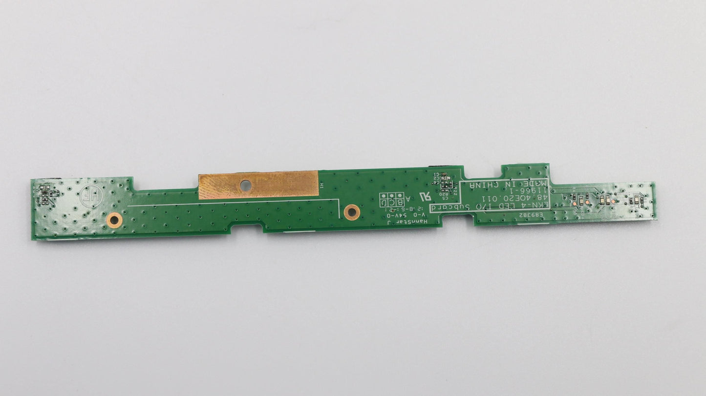 Lenovo FRU with MIC Microphone LED Board 04W6816