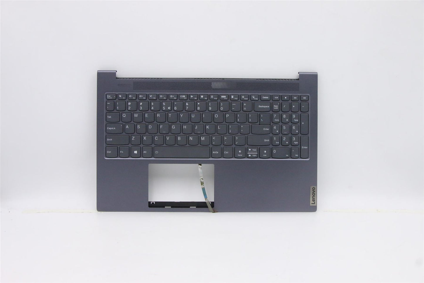 Lenovo Yoga 7-15IMH05 Palmrest Cover Touchpad Keyboard US Europe Grey 5CB0Z28180