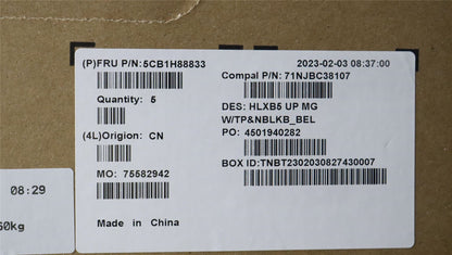 Lenovo ThinkBook 15 G4 ABA Palmrest Cover Touchpad Keyboard Belgian 5CB1H88833