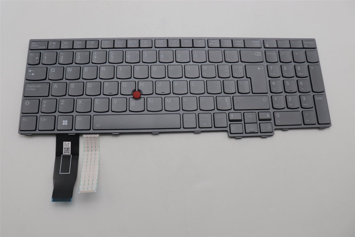 Lenovo Internal, Canadian French BackLight, UK English Keyboard 5N21K05518