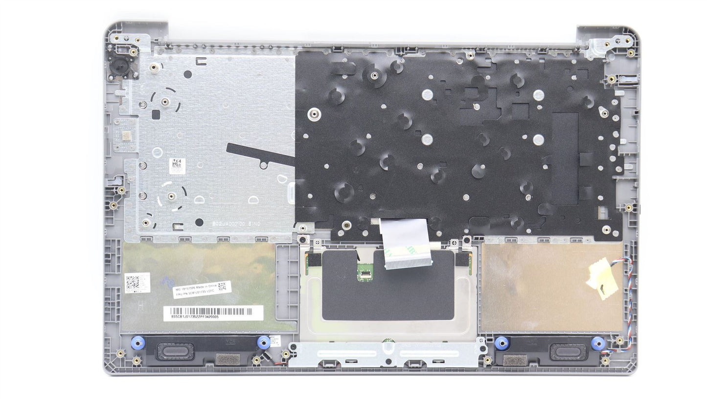 Lenovo IdeaPad 1 14IAU7 Palmrest Cover Touchpad Keyboard UK Grey 5CB1J01735
