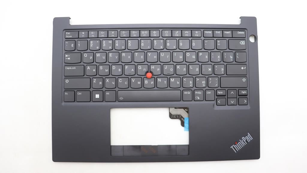 Lenovo ThinkPad E14 Gen 5 Keyboard Palmrest Top Cover Russian Black 5M11L92568