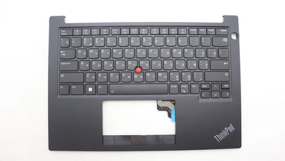 Lenovo ThinkPad E14 Gen 5 Keyboard Palmrest Top Cover Russian Black 5M11L92568