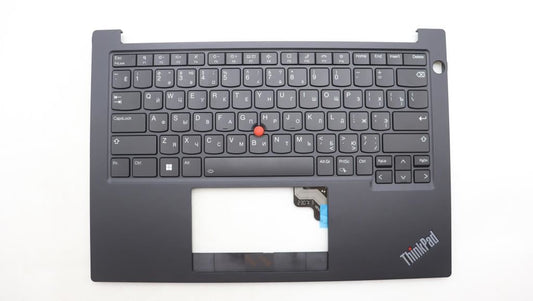 Lenovo ThinkPad E14 Gen 5 Keyboard Palmrest Top Cover Russian Black 5M11L92568