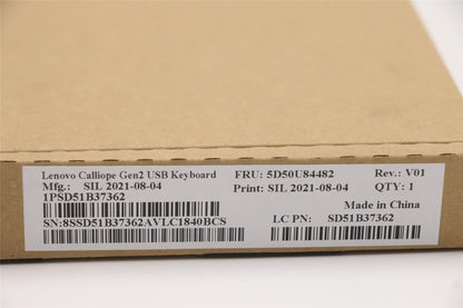 Lenovo USB G2 WHT_US 5D50U84482