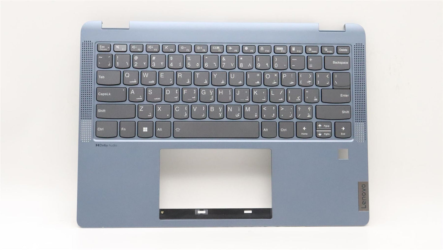 Lenovo IdeaPad 5 14IAU7 Keyboard Palmrest Top Cover Arabic Black 5CB1H80018