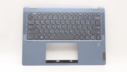 Lenovo IdeaPad 5 14IAU7 Keyboard Palmrest Top Cover Arabic Black 5CB1H80018