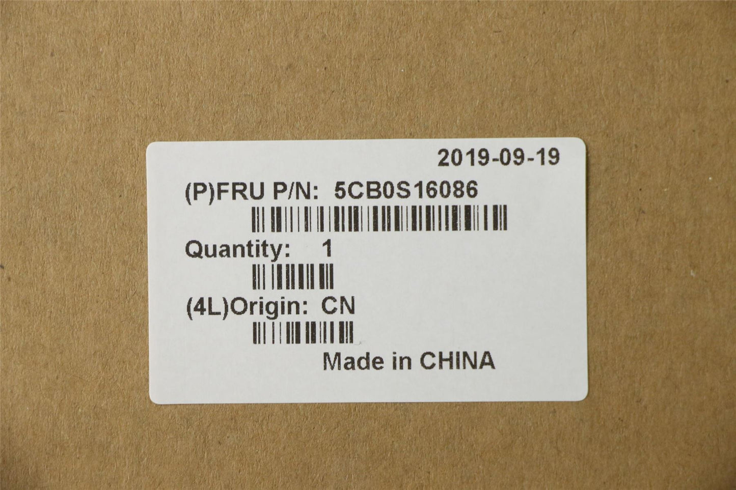 Lenovo UpperCase C81J7GY FP w/BLKB US 5CB0S16086