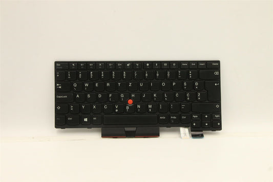 Lenovo ThinkPad T470 A475 Keyboard Croatian Black 01AX389