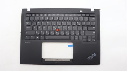 Lenovo ThinkPad X13 Gen 4 Keyboard Palmrest Top Cover Hebrew Black 5M11H94400