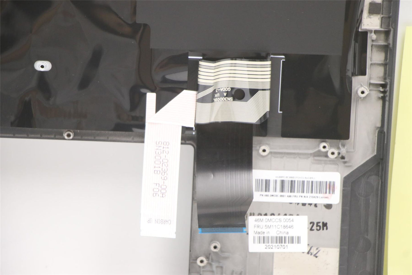 Lenovo ThinkPad X13 Gen 2 X13 Gen 3 Palmrest Cover Keyboard Nordic 5M11C18646